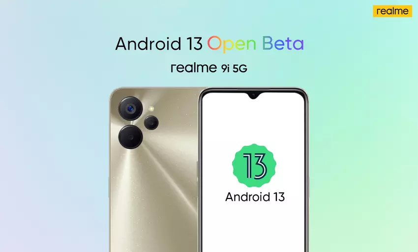 realme rozpoczęło testy systemu Android 13 z realme UI 3.0 dla realme 9i 5G