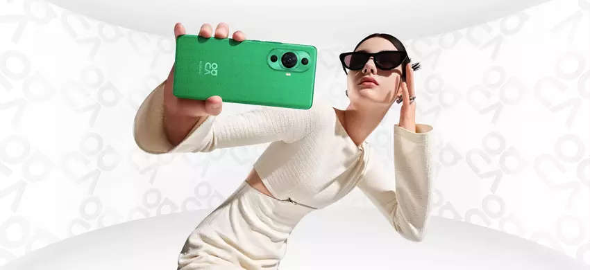 Huawei Nova 11 Ultra: zakrzywiony ekran OLED 120 Hz, łączność satelitarna, aparat 50 MP ze zmienną przysłoną i 512 GB pamięci masowej.