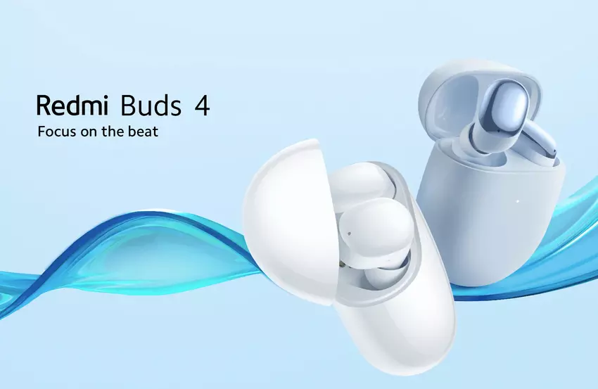 Redmi Buds 4: ANC, Bluetooth 5.2, ochrona IP54 i do 30 godzin autonomii za 59 euro