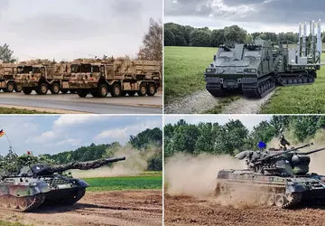 110 czołgów Leopard 1A5, 18 rakiet ...