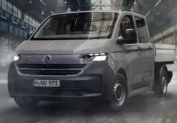 Nowy VW Transporter DoKa z otwartą ...