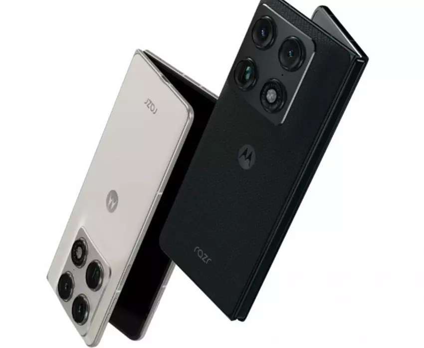 Projekt Motorola Razr Fold w stanie złożonym