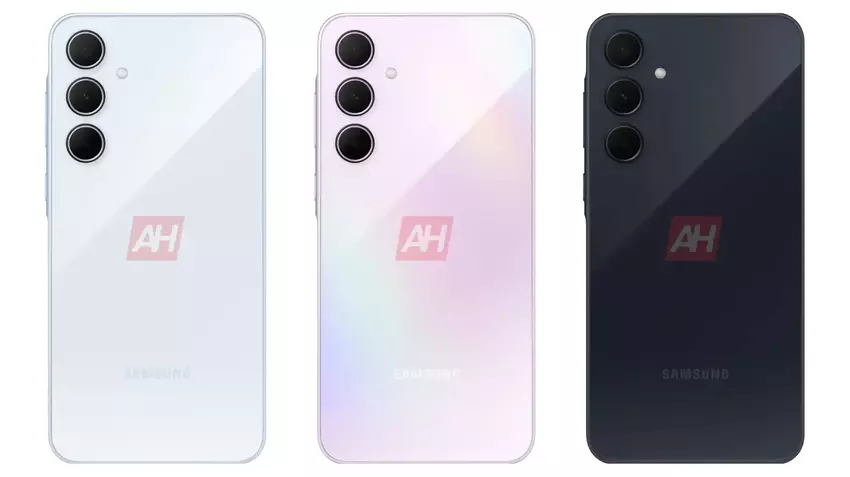 Samsung Galaxy A35 pojawił się na renderach prasowych z designem przypominającym Galaxy A55
