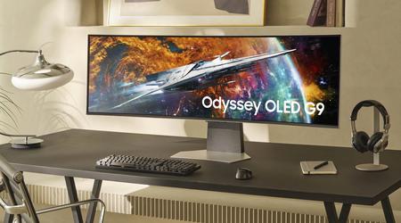 Samsung wprowadza na rynek Odyssey OLED G9: 49-calowy zakrzywiony monitor 240 Hz w cenie 2199 USD