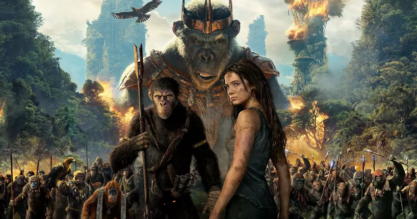 Wpływy kasowe Kingdom Of The Planet Of The Apes ustanowiły rekord franczyzy jeszcze w przedsprzedaży!