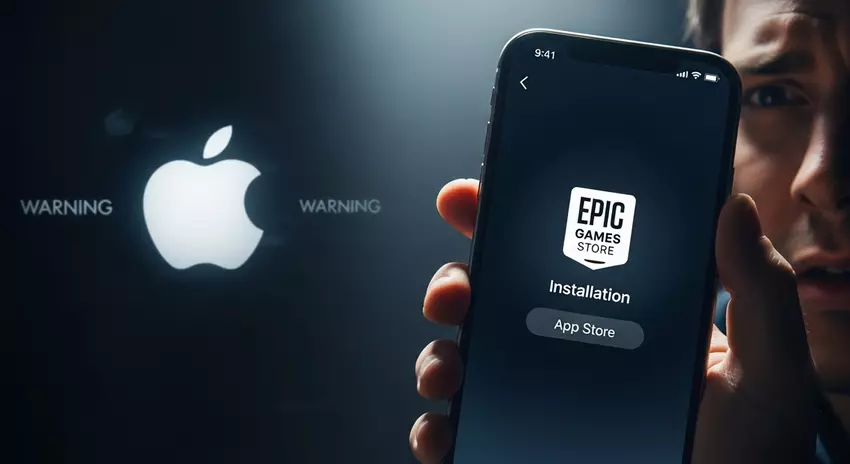 Epic Games zadeklarowało, że Apple „strachła” użytkowników przy instalacji zewnętrznych sklepów aplikacji