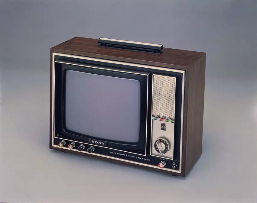 Pierwszy telewizor Sony Trinitron