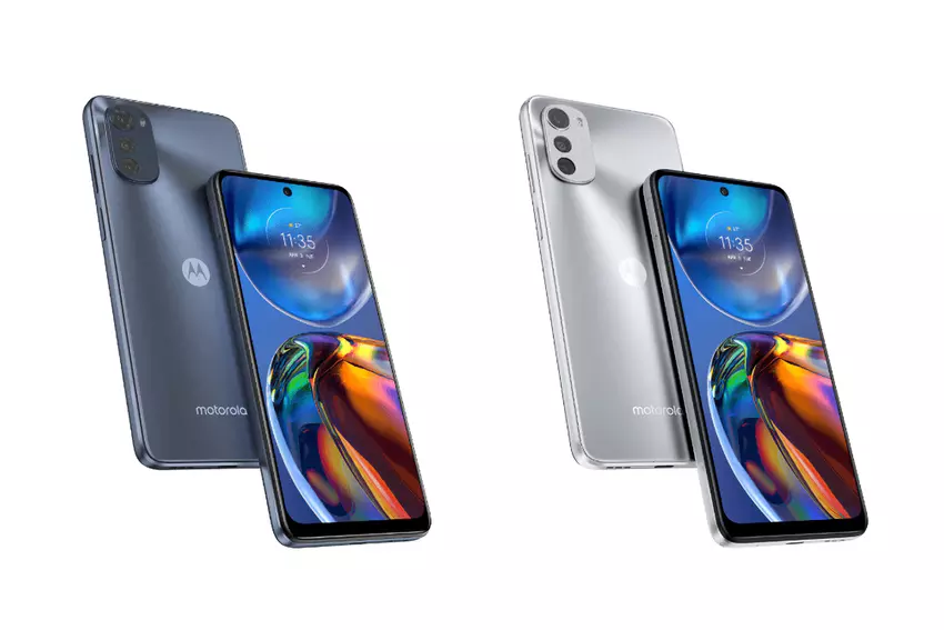 Moto E32: wyświetlacz 90 Hz, układ Unisoc T606, ochrona IP52 i bateria 5000 mAh za 159 euro