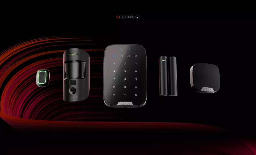 Ajax Systems ogłasza Superior: nową linię bezprzewodowych urządzeń zabezpieczających