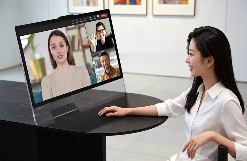 Elementy sterujące Lenovo Yoga 32 Ultra Aura