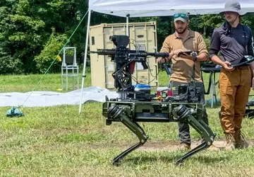 Ukraińska armia zaczyna wykorzystywać psy-roboty do ...