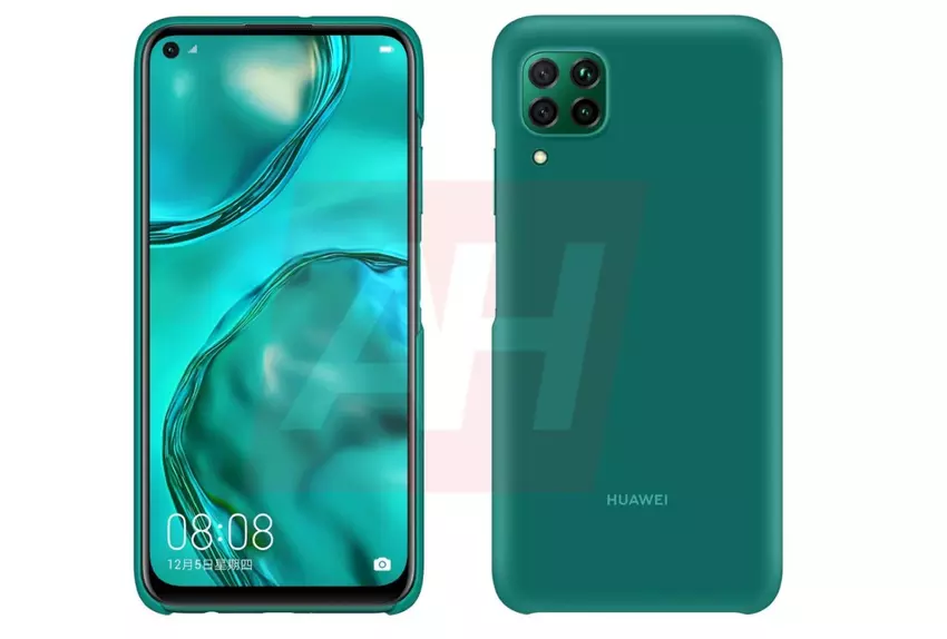 Huawei Nova 6 SE pojawił się na wysokiej jakości renderingach z wycięciem na ekranie i kamerą, taką jak w iPhone 11