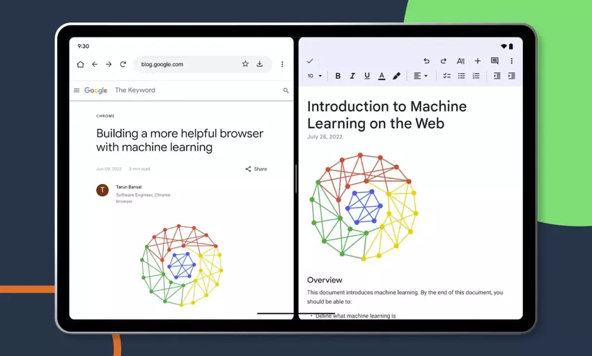 Google optymalizuje Dysk, Dokumenty i inne aplikacje Workspace na tablety z Androidem