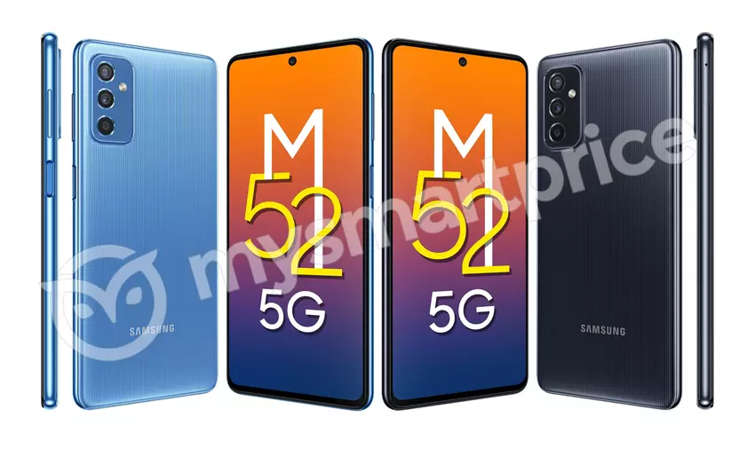Informator ujawnił, jak będzie wyglądał Samsung Galaxy M52 5G: smartfon z ekranem 120Hz, potrójnym aparatem i układem Snapdragon 778G