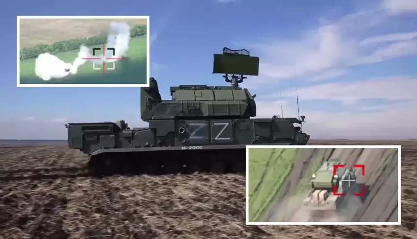 Ukraińskie drony niszczą trzy systemy rakiet ziemia-powietrze Tor-M2 o wartości 75 mln dolarów, jeden Buk-M1, dwa czołgi i trzy haubice Nona.