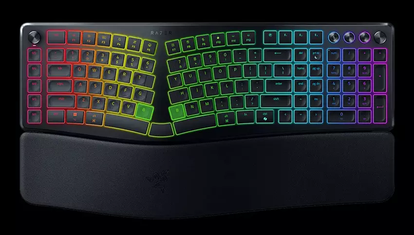 Razer Pro Type Ergo z podświetleniem RGB