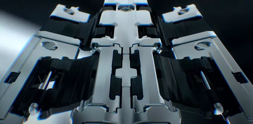 Zawias Armor FlexHinge. Ilustracja: kadr z prezentacji Samsung