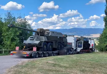 Pierwsze cztery działa samobieżne Zuzana 2, ...