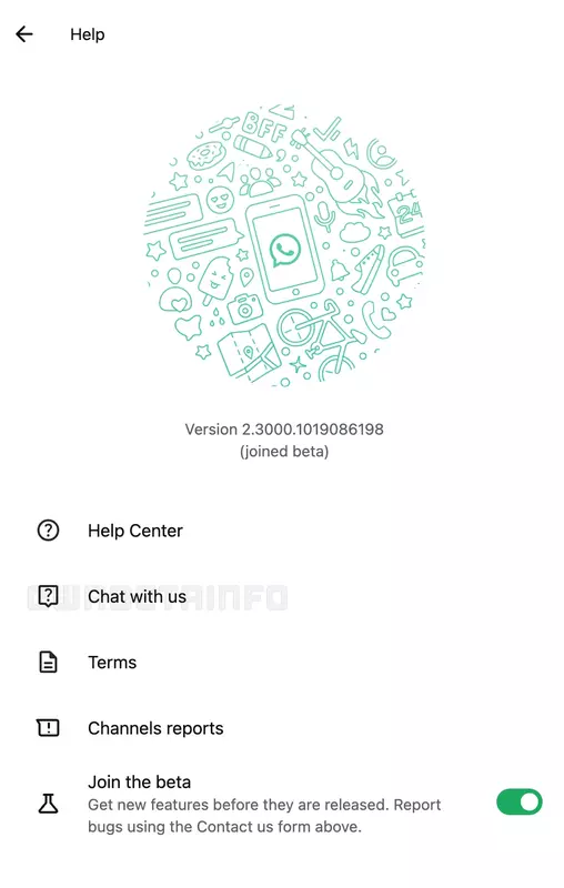 Ilustracja funkcji WhatsApp "Porozmawiaj z nami