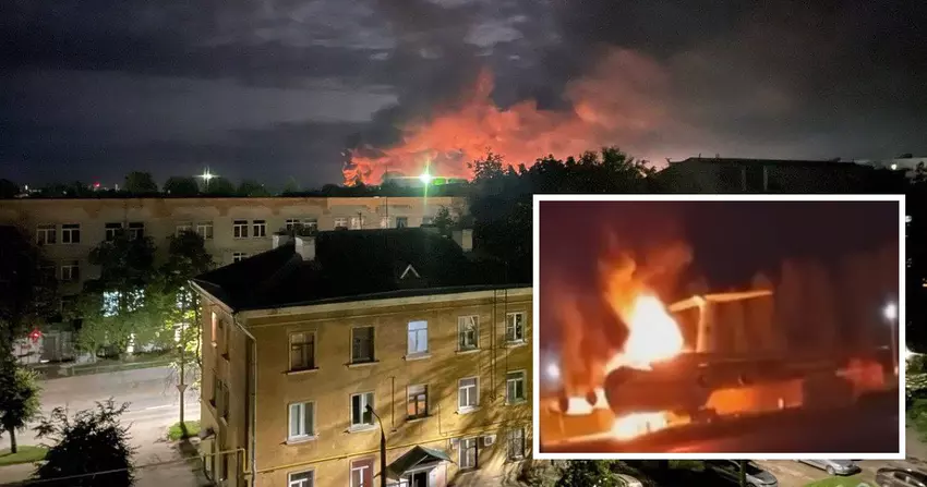 Największy atak UAV na Rosję - drony kamikadze trafiły co najmniej cztery wojskowe samoloty transportowe Ił-76