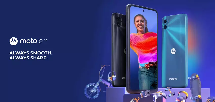 Motorola wprowadzi na rynek nową wersję Moto E32 z układem MediaTek Helio G37 i aparatem 50 MP