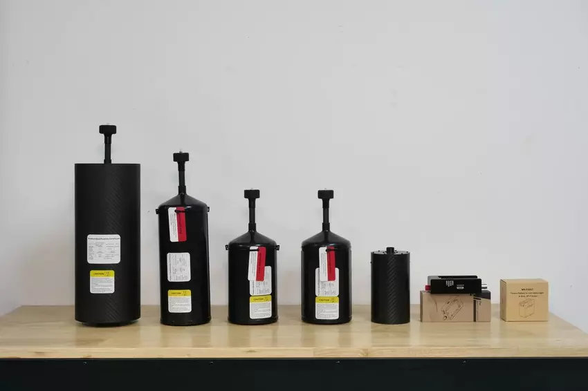 Bębny światłowodowe w różnych rozmiarach