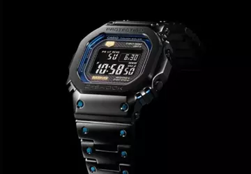 Nowy G-Shock MRG-B5000BA-1JR z tytanową obudową ...