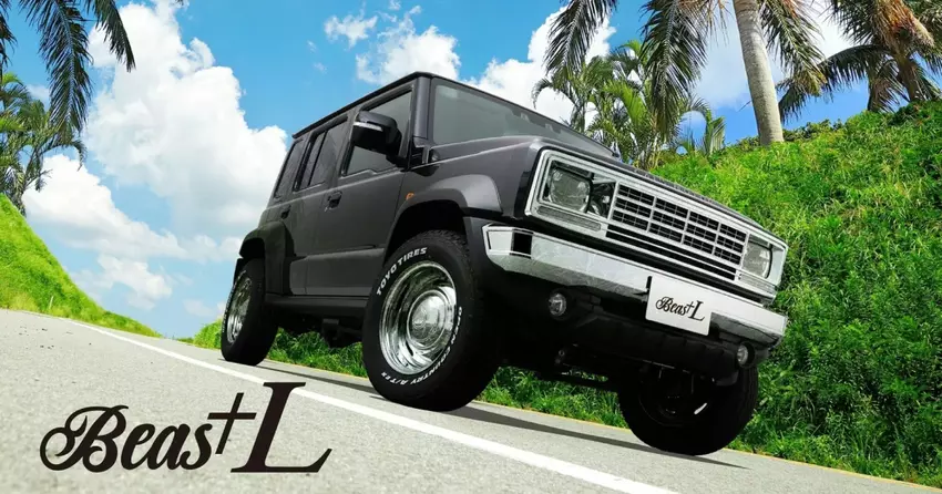 Z Suzuki Jimny zrobiono retro SUV w stylu Chevrolet K5 Blazer