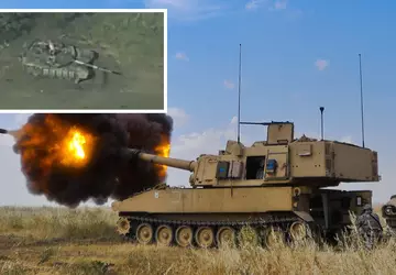 Haubica M109A6 Paladin niszczy rosyjski zmodernizowany ...