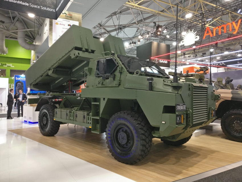 Kongsberg i Thales prezentują pierwszy prototyp systemu rakietowego StrikeMaster dla australijskiej straży przybrzeżnej