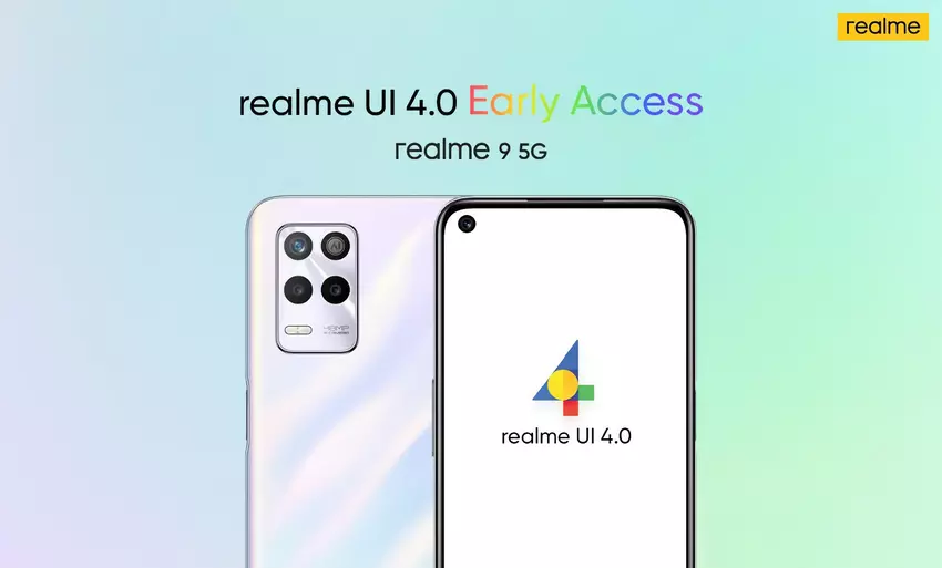 realme ogłasza program testowy Android 13 z realme UI 4.0 dla realme 9 5G