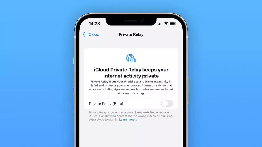 Funkcja Prywatnych Przekazów iCloud jest obecnie uważana za "beta" i jest domyślnie wyłączona w iOS 15