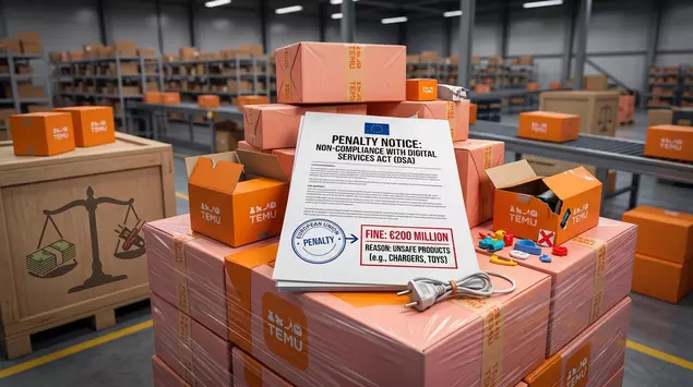 Gigant e-commerce Temu ukarany na 200 ...