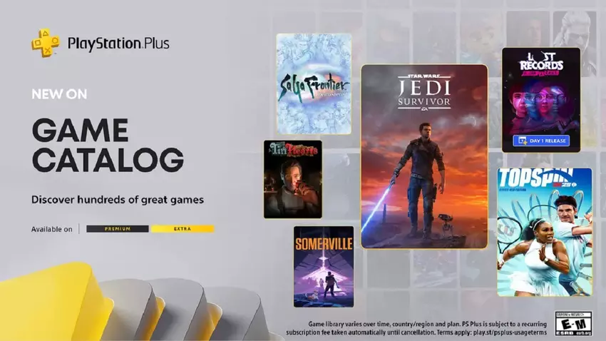 Star Wars Jedi: Survivor, TopSpin 2K2, Somerville i inne gry są już dostępne dla subskrybentów PlayStation Plus Extra i Premium