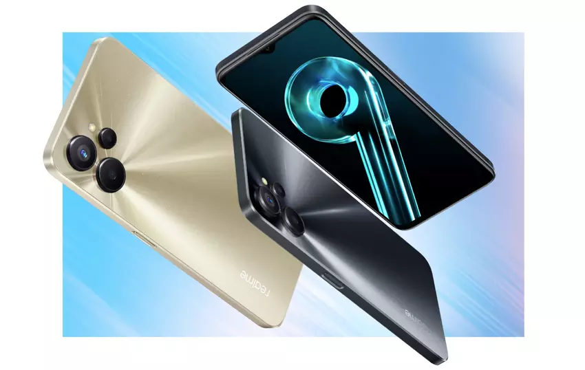 Smartfon realme 9i 5G z ekranem LCD 90 Hz, układem Dimensity 810, baterią 5000 mAh i aparatem 50 MP za mniej niż 200 USD