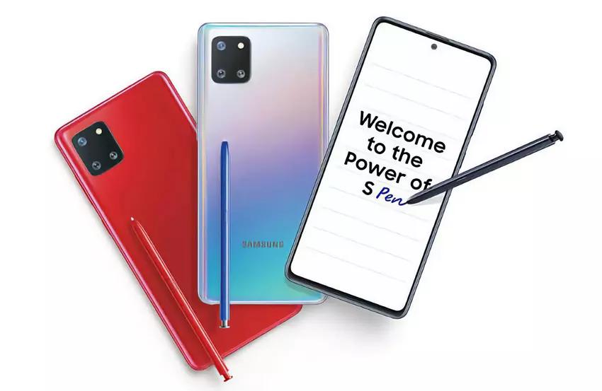 Po Galaxy S21 FE: Samsung rozpoczął aktualizację Galaxy Note 10 Lite do Androida 13 (One UI 5.0)