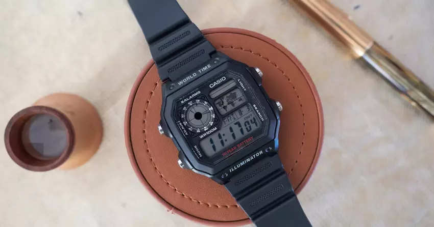 Casio wypuszcza nowy zegarek AE1200WH z 10-letnią żywotnością baterii