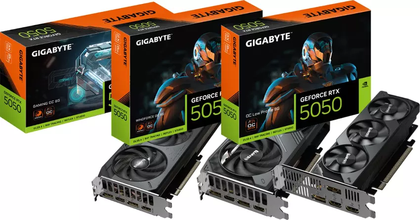 Karta graficzna dla skromnych, ale ambitnych: GIGABYTE zaprezentowała GeForce RTX 5050 z AI i DLSS 4