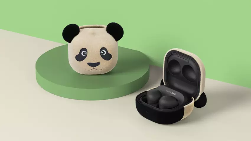 Samsung wprowadził na rynek puszyste etui w kształcie pandy Fubao dla swojej linii Galaxy Buds