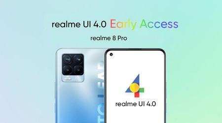 realme 8 Pro dostaje wersję beta systemu Android 13 z realme UI 4.0.