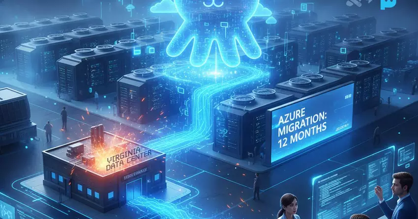 GitHub przechodzi na Azure: masowa migracja w ramach integracji z Microsoft