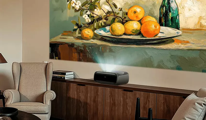 JMGO zaprezentowała O2S Ultra — kompaktowy projektor trzy-laserowy, który zamienia salon w kino