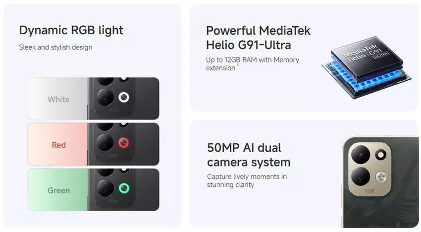 Aparat i bateria Xiaomi Redmi 17
