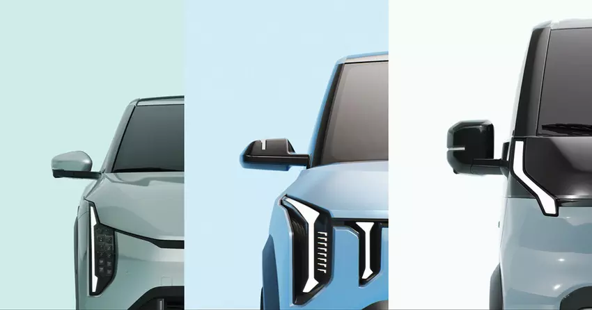 Kia ujawniła zwiastuny nowych samochodów elektrycznych EV2, EV4 i PV5 przed oficjalną premierą