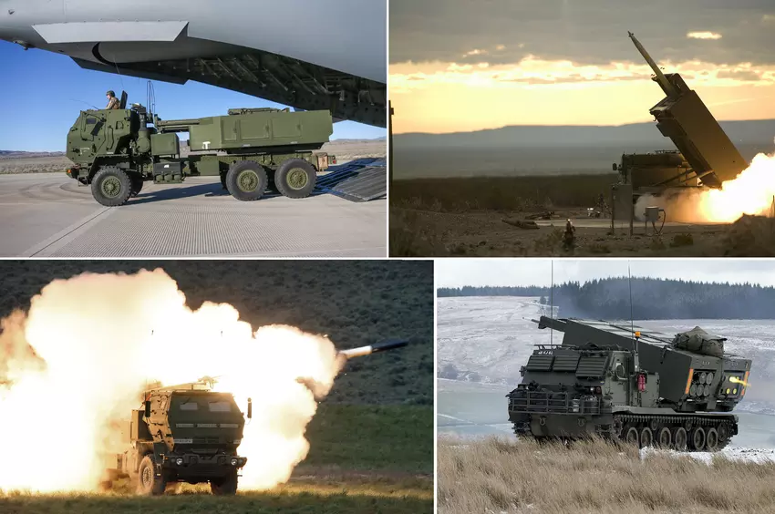 Ukraina wkrótce będzie miała w służbie 25 systemów rakiet wielokrotnego startu HIMARS, M270 MLRS i MARS II - 204 pociski GMLRS mogą być odpalane jednocześnie