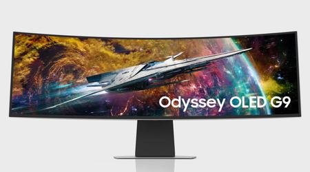  Samsung wprowadza na rynek model Odyssey OLED G9, wyposażony w podwójny, zakrzywiony wyświetlacz quad-HD 49" 1800R z technologią quantum dot