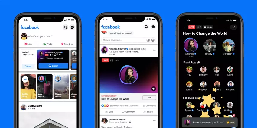 Facebook ma nową zakładkę Audio z podcastami, nagraniami audio na żywo i nie tylko