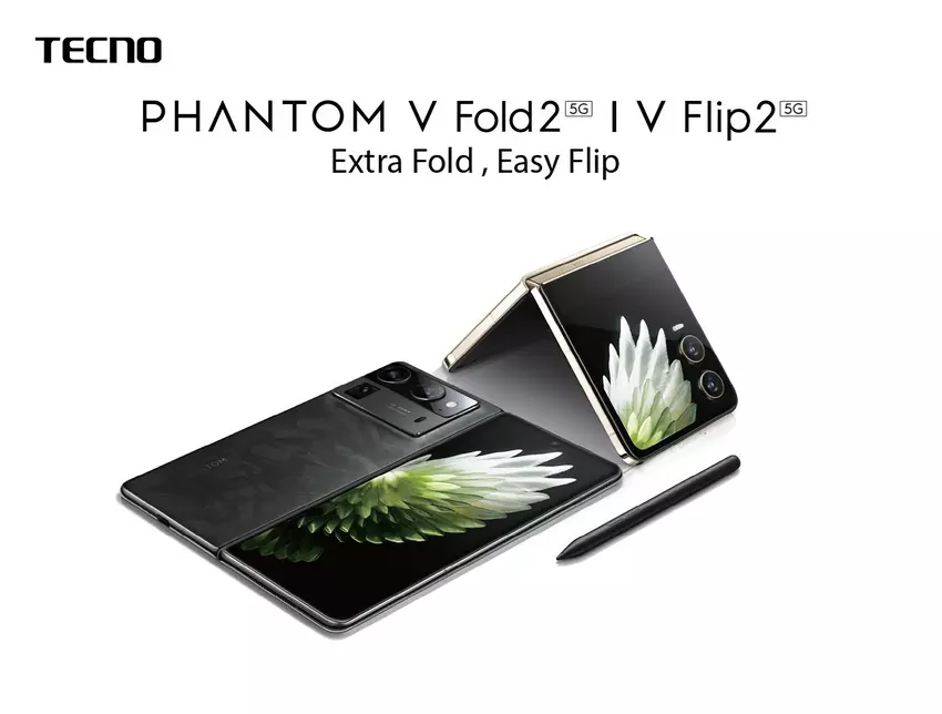 Informator ujawnił, jak będą wyglądać składane smartfony TECNO Phantom V Fold 2 i TECNO V Flip 2. 