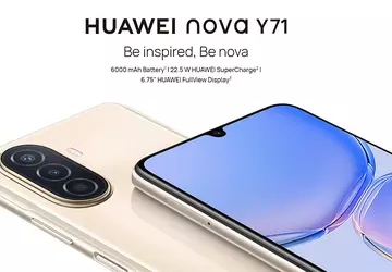 Huawei Nova Y71: 6,75-calowy wyświetlacz, aparat ...