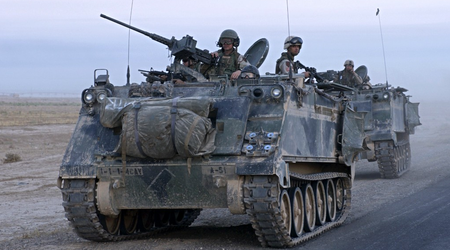 Belgia przekaże Ukrainie nową partię amerykańskich transporterów opancerzonych M113